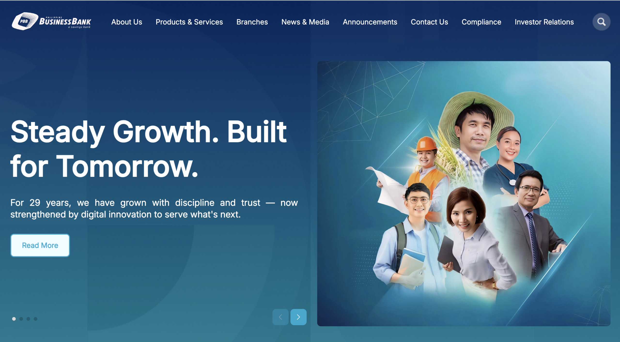 PBB Website Main