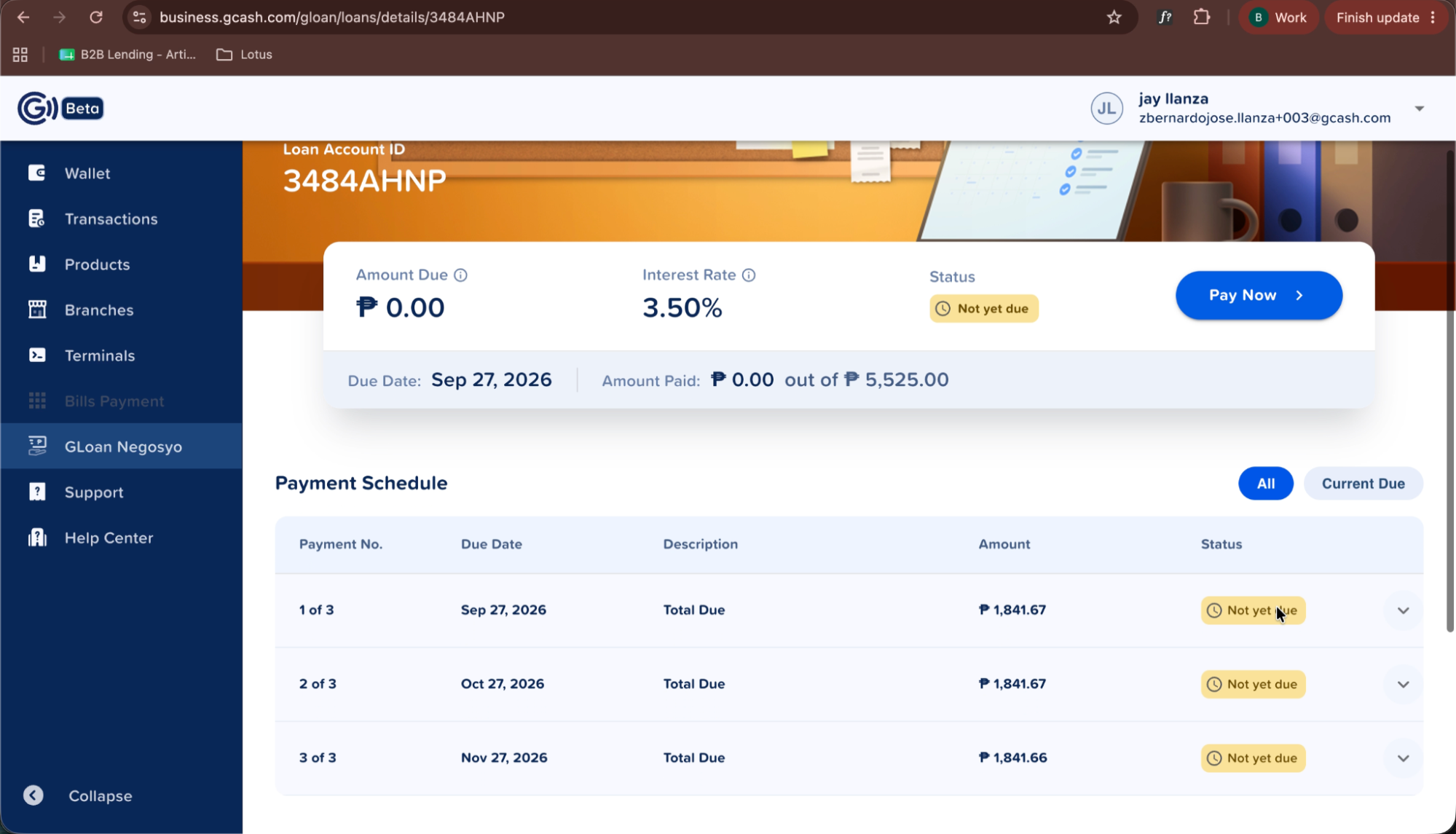 GCash GLoan